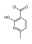 3-Pyridinecarbonyl chloride, 1,2-dihydro-6-methyl-2-oxo- (9CI)结构式