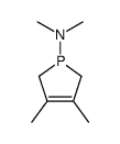 1-(NN-dimethylamino)-3,4-dimethyl-Δ3-phospholen结构式