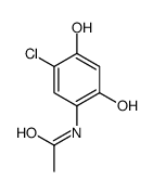 N-(5-chloro-2,4-dihydroxyphenyl)acetamide Structure