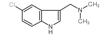 1H-INDOLE-3-METHANAMINE, 5-CHLORO-N,N-DIMETHYL- picture
