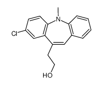 chloro-8 methyl-5 5H-dibenz[b,f]azepine-10-ethanol Structure
