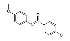 (4-chlorophenyl)-(4-methoxyphenyl)imino-oxidoazanium Structure