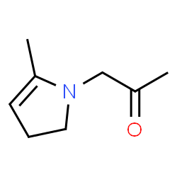 2-Propanone, 1-(2,3-dihydro-5-methyl-1H-pyrrol-1-yl)- (9CI) Structure