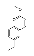 Methyl (2E)-3-(3-ethylphenyl)acrylate结构式