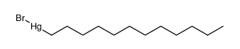 dodecylmercury (1+), bromide结构式