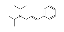 N,N-Bisisopropyl-3-phenyl-2-propenamine Structure