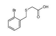 2-[(2-bromophenyl)methylsulfanyl]acetic acid结构式