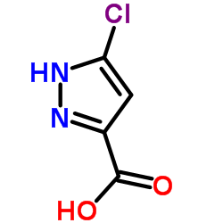 5-氯-吡唑-3-甲酸结构式