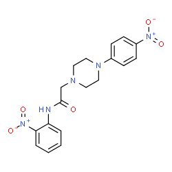 N-(2-NITROPHENYL)-2-[4-(4-NITROPHENYL)PIPERAZINO]ACETAMIDE picture