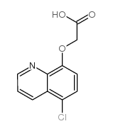 (5-氯-8-喹啉氧基)乙酸图片