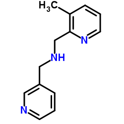 1-(3-Methyl-2-pyridinyl)-N-(3-pyridinylmethyl)methanamine Structure