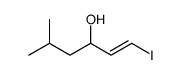 1-iodo-5-methylhex-1-en-3-ol结构式