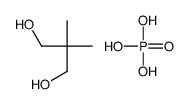 2,2-dimethylpropane-1,3-diol,phosphoric acid Structure