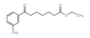 ethyl 7-(3-methylphenyl)-7-oxoheptanoate Structure