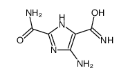 4-amino-1H-imidazole-2,5-dicarboxamide Structure