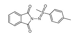 N-phthalimido-S-methyl-S-(p-tolyl)sulfoximine结构式