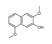 3,8-Dimethoxy-naphthol-(2) Structure