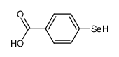 p-selenobenzoic acid结构式