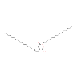 hexadecyl hydrogen 2-octadecenylsuccinate Structure