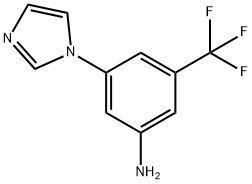 3-(1H-imidazol-1-yl)-5-(trifluoromethyl)aniline picture