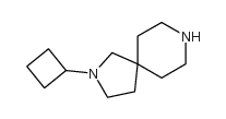2,8-Diazaspiro[4.5]decane, 2-cyclobutyl Structure
