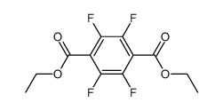 diethyl 2,3,5,6-tetrafluoroterephthalate Structure