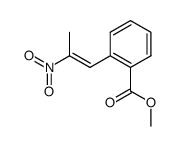 2-((2-methyl-2-nitro)ethylene)benzoic acid methyl ester Structure