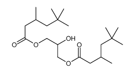 2-hydroxypropane-1,3-diyl bis(3,5,5-trimethylhexanoate) structure