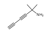 2-Amino-2-methyl-hexadiin-(3,5)结构式