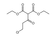 (3-chloro-propionyl)-malonic acid diethyl ester Structure