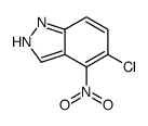 4-硝基-5-氯吲唑结构式