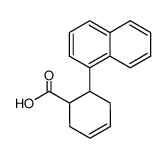 2-(Naphthyl-(1))-1,2,3,6-tetrahydrobenzoesaeure结构式