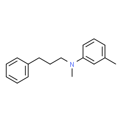 N-Methyl-N-(3-methylphenyl)benzenepropanamine结构式