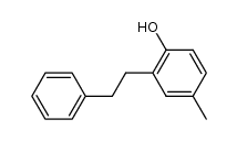 5-methyl-bibenzyl-2-ol结构式