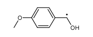 4-methoxybenzyl radical Structure