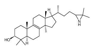 24,25-iminolanosterol结构式