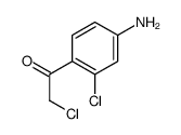 Ethanone, 1-(4-amino-2-chlorophenyl)-2-chloro- (9CI) structure