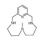 7-methyl-3,7,11,17-tetraazabicyclo-[11.3.1]heptadeca-1(17),13,15-triene Structure