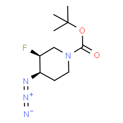 (3,4)-cis-tert-butyl 4-azido-3-fluoropiperidine-1-carboxylate picture