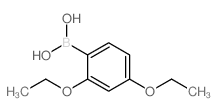 (2,4-二乙氧基苯基)硼酸结构式