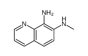 N7-甲基喹啉-7,8-二胺结构式