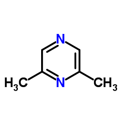 2,6-Dimethylpyrazine Structure
