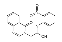 N-(2-nitrophenyl)-2-(4-oxoquinazolin-3-yl)acetamide Structure