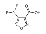 1,2,5-Oxadiazole-3-carboxylicacid,4-(difluoroamino)-(9CI)结构式