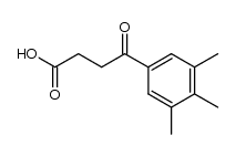 3-(3,4,5-Trimethylbenzoyl)propionsaeure Structure