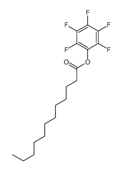 (2,3,4,5,6-pentafluorophenyl) dodecanoate结构式