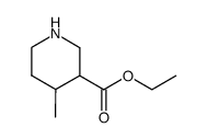 methyl-4 nipecotate d'ethyle结构式