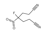 1,5-dicyano-3-fluoro-3-nitropentane Structure