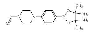 4-(4-(4,4,5,5-Tetramethyl-1,3,2-dioxaborolan-2-yl)phenyl)piperazine-1-carbaldehyde picture