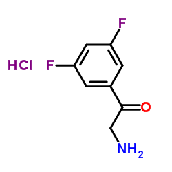 2-Amino-1-(3,5-difluoro-phenyl)-ethanone hydrochloride picture